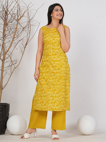 Ruii Fashion - Bright Yellow Floral Elegance