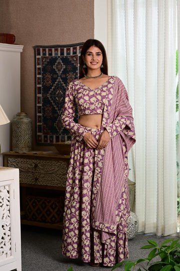 Beautiful Lehnga With Dupatta Set - Ruii Fashion