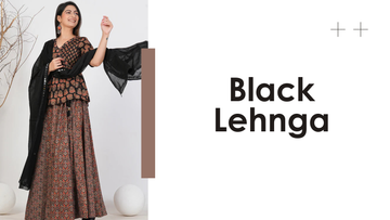 Black Lehnga
