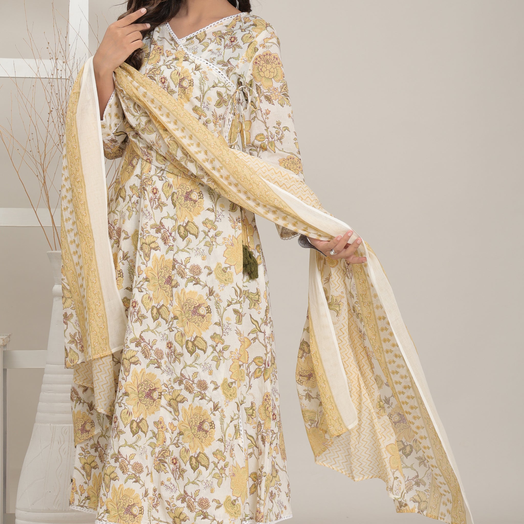 Noor-E-Gul Anarkali Set