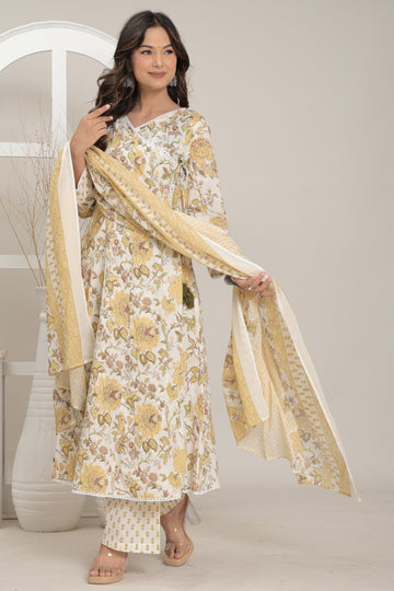 Noor-E-Gul Anarkali Set