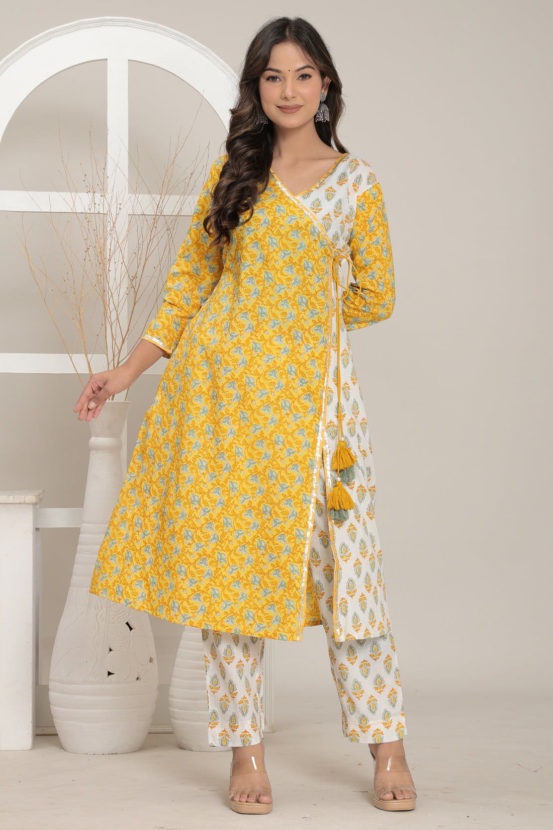 Gulzaar Wrap Kurta Set