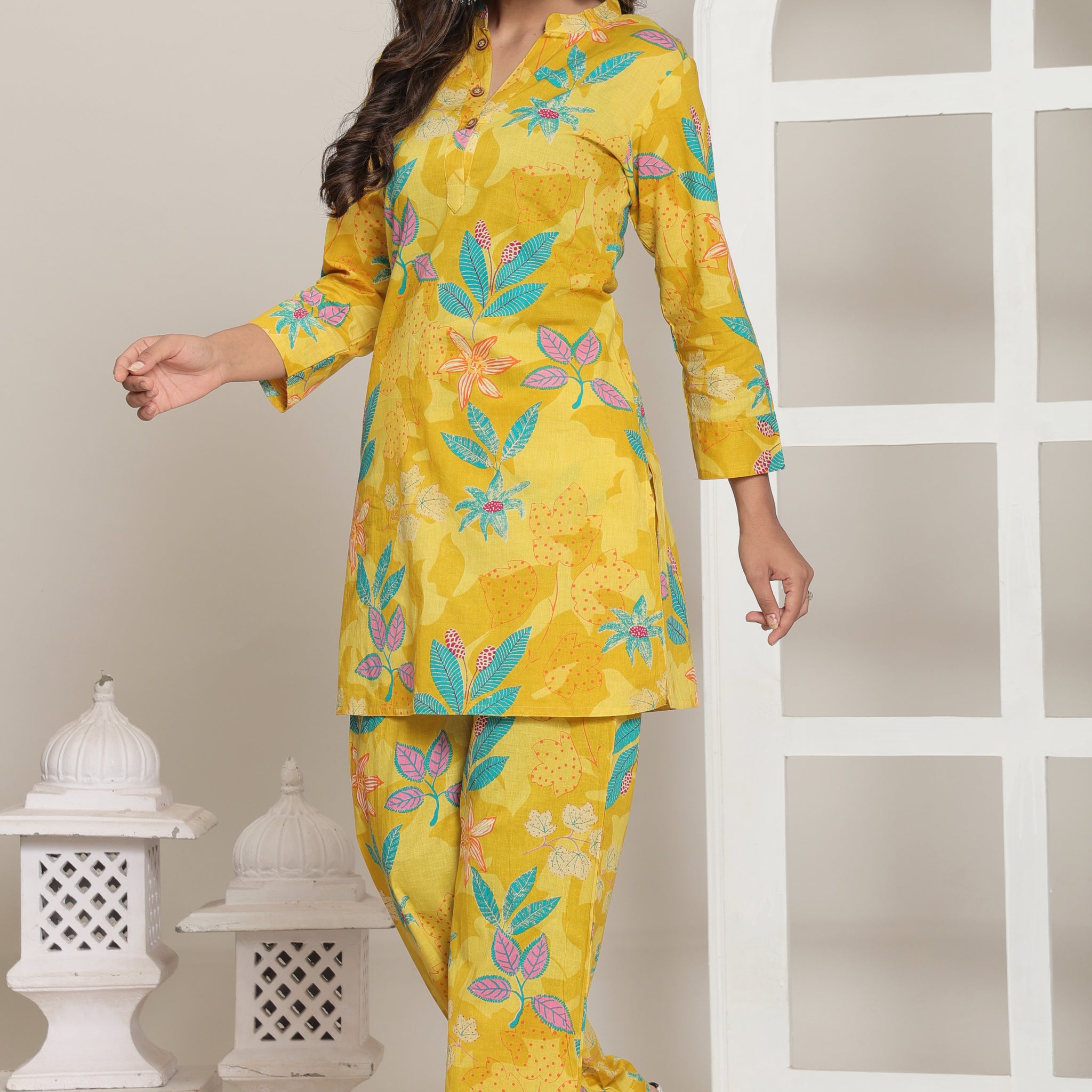 Sun Shine Premium Fabric Co-ord Set by Ruii Fashion
