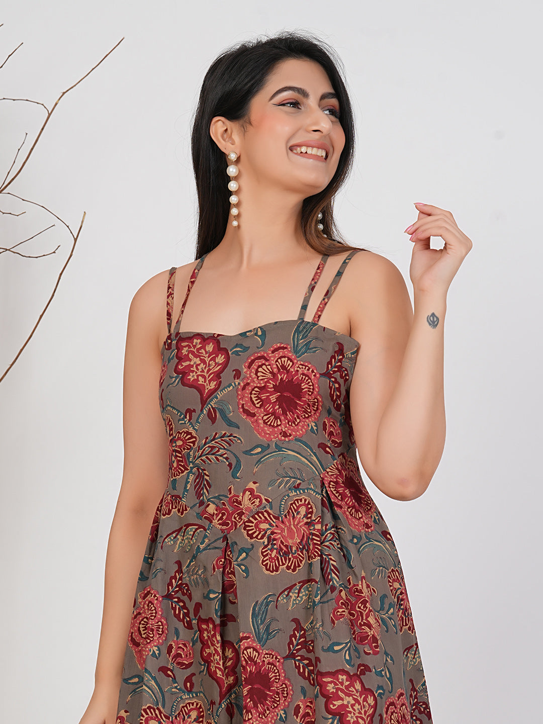 plus size floral dresses